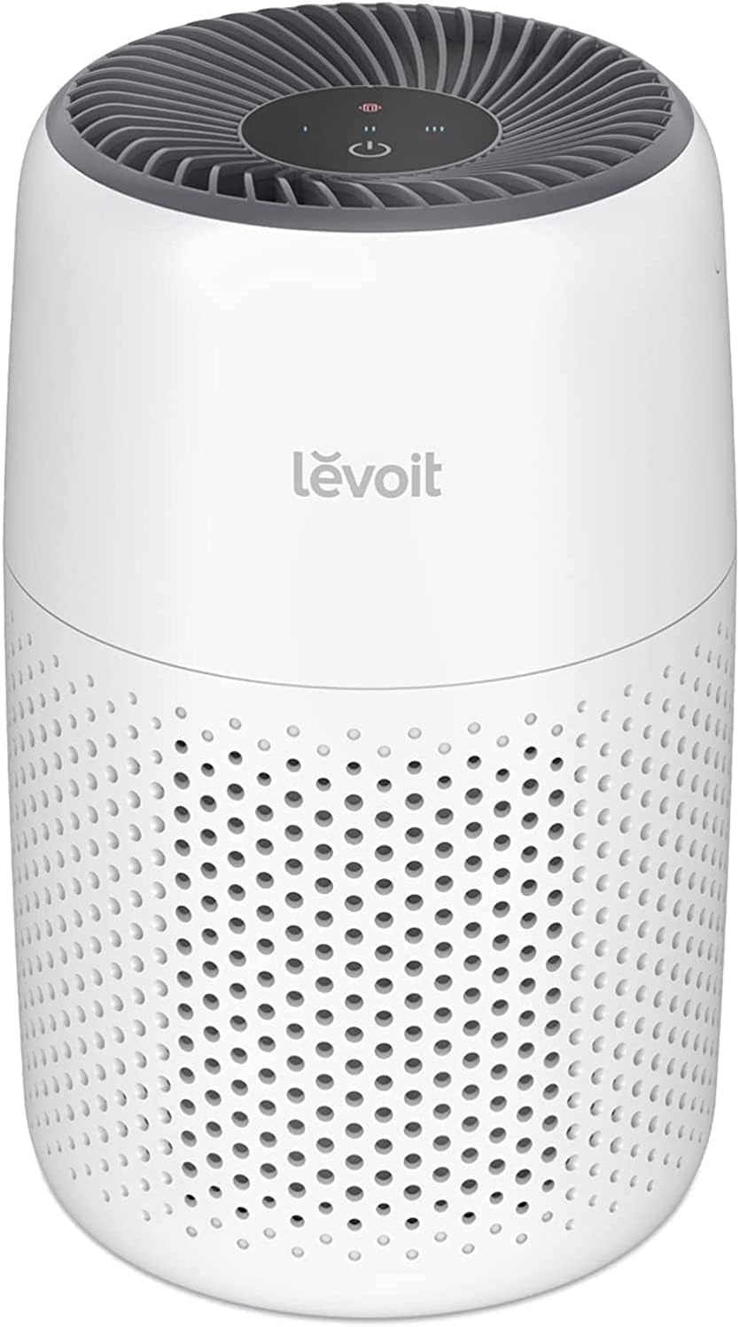 Levoit Core Mini Air Purifier For Coverage Area 183 Sq Ft, H13 Truehepa Filter, Remove 99.97% Dust, Smoke, & Pollen, With Fragra