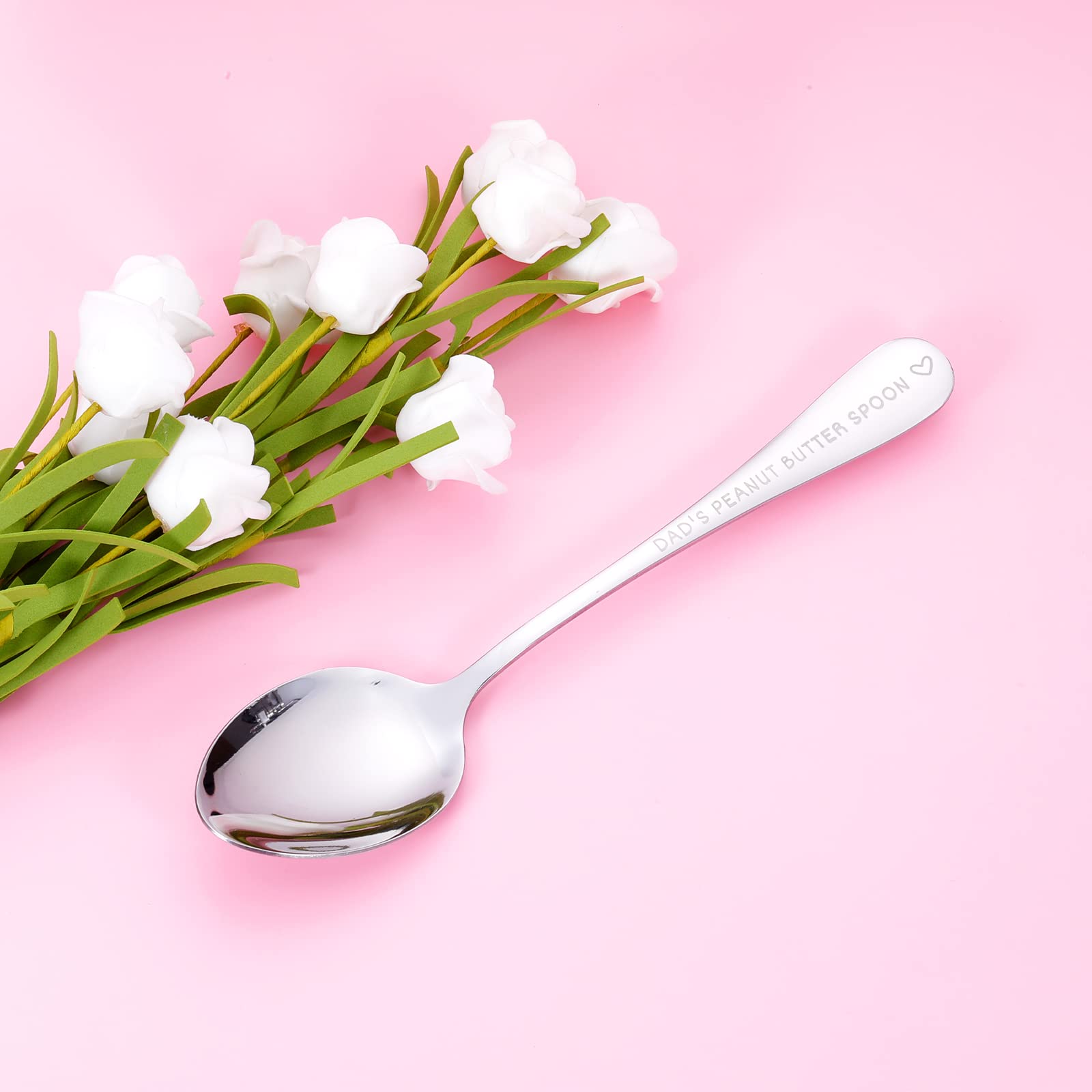 Fathers Day Gift From Wife Daughter Son Dads Peanut Butter Spoon Emotional Dad Gifts Practical Gifts For Dad Unique Birthday Gif