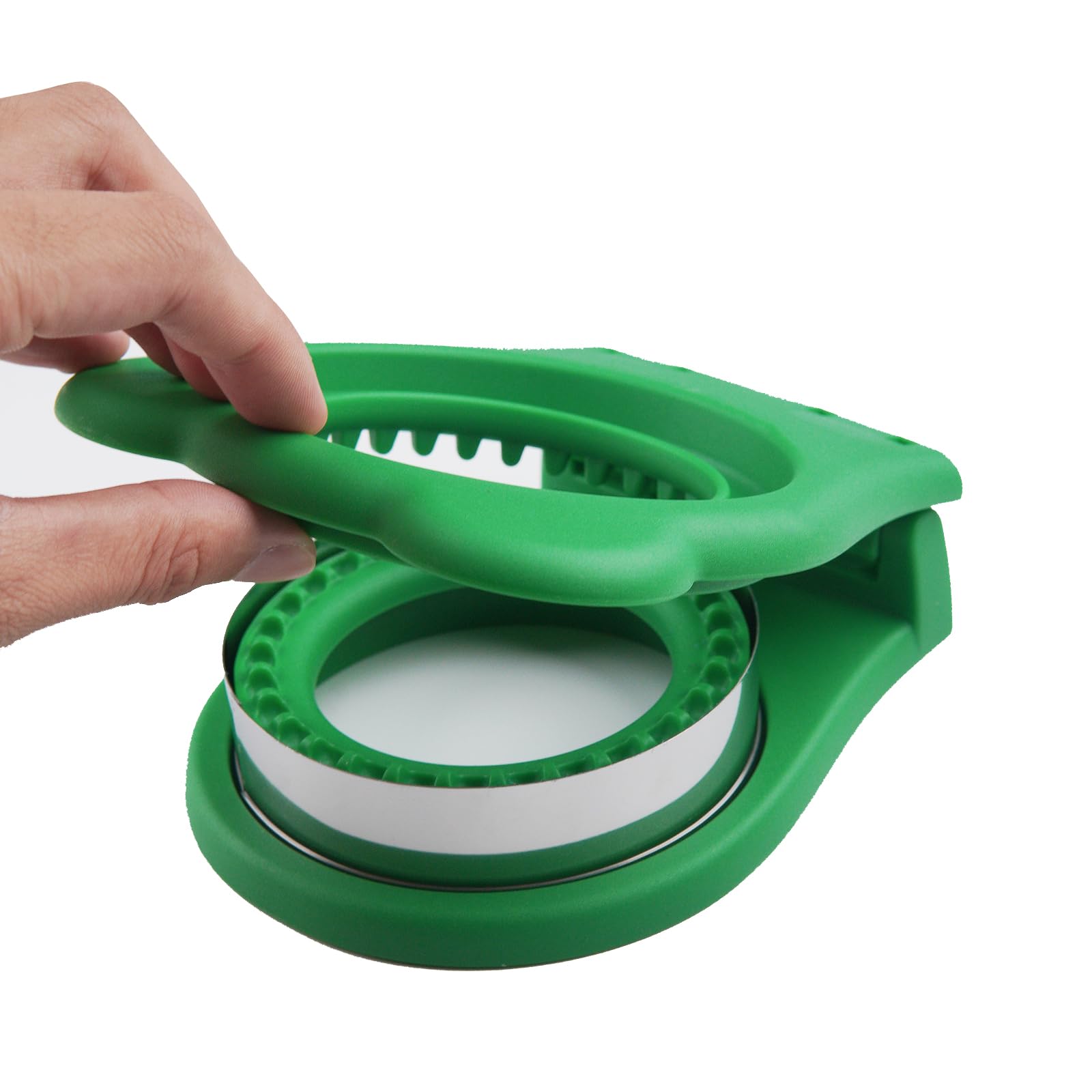 Green Sandwich Cutter - Perfect For Sandwiches, Cookies, And Diy Creations, Sandwich Cutter And Sealer, Crustless Bread Sandwich