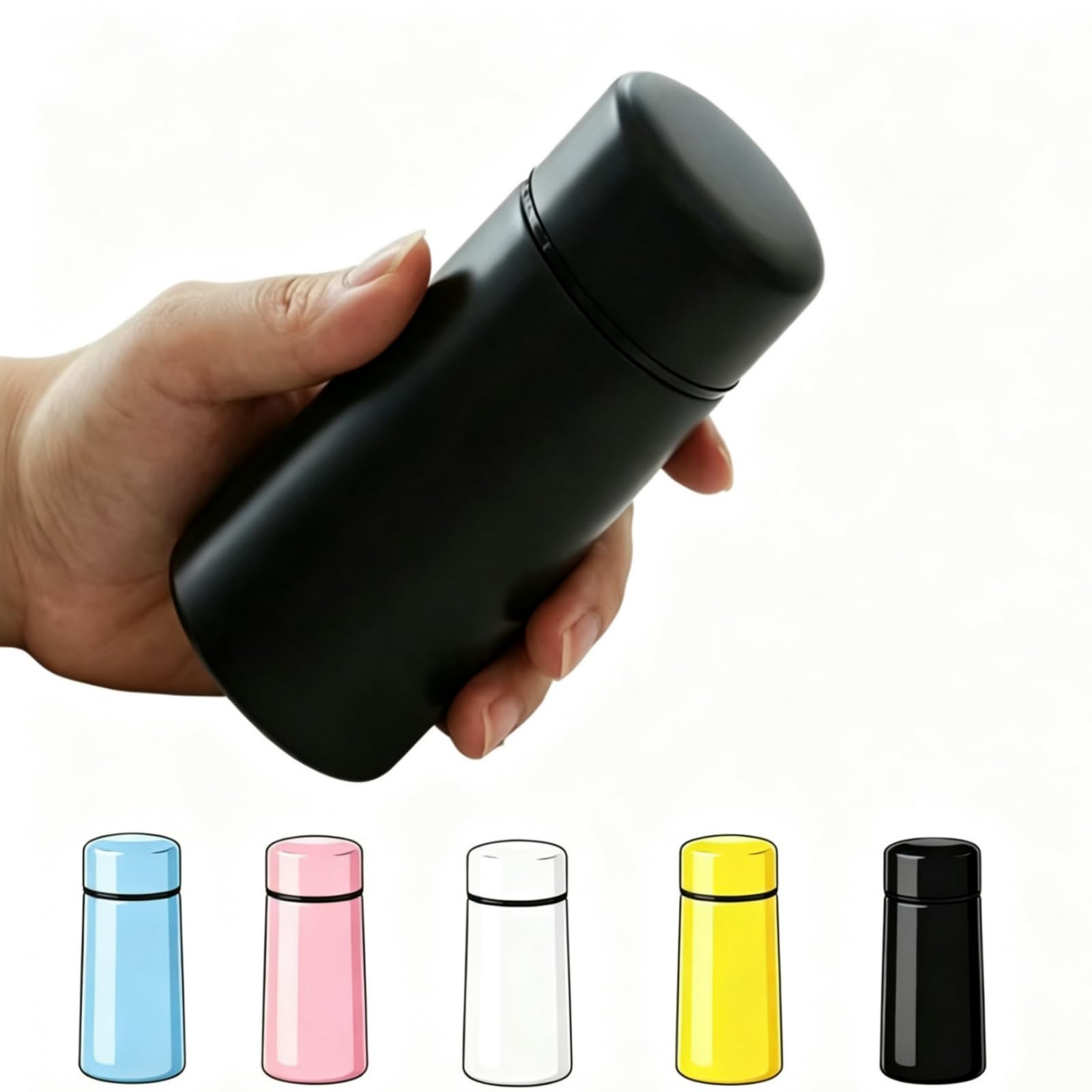 Mini Stainless Steel, 5 oz Cute Water Bottle,MINI Flask, Pocket Coffee Bottle,Small Thermal,Mini Tumbler, Portable Pocket Size f