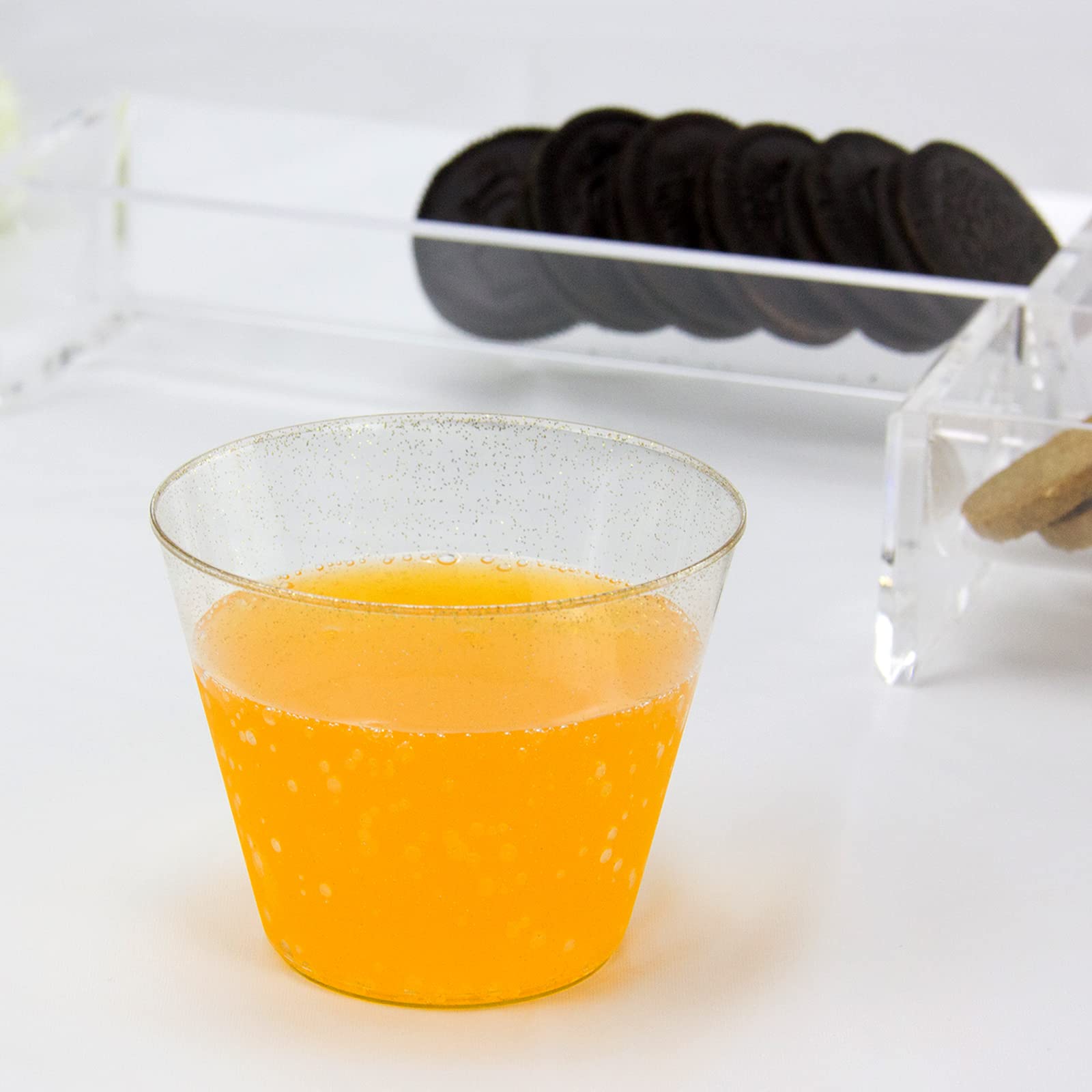 Kvmorze Clear Cracker Serving Tray, Transparent Macaron Display Tray, Rectangular Cracker Holder For Serving Trays, Food Display