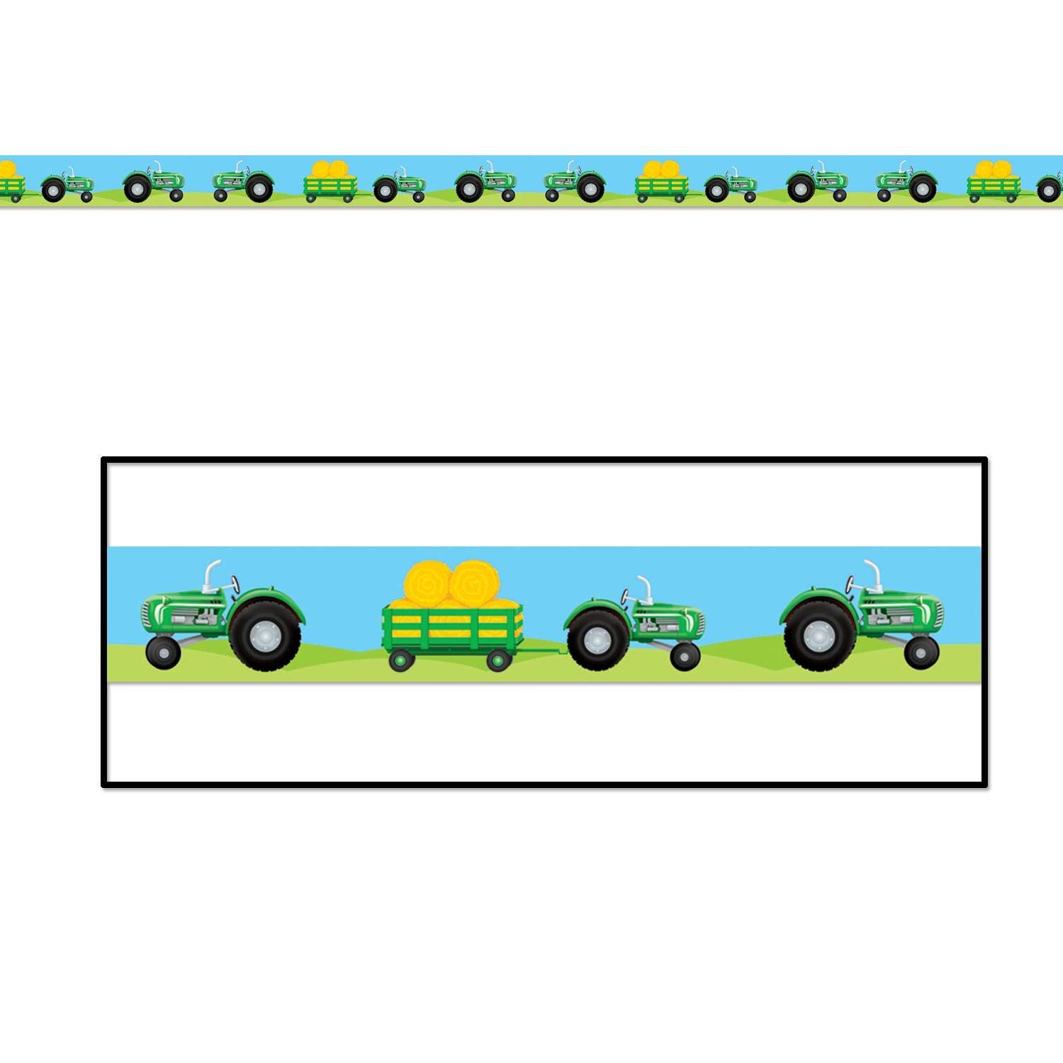 Beistle Tractor Party Tape Party Accessory Pack Of 3