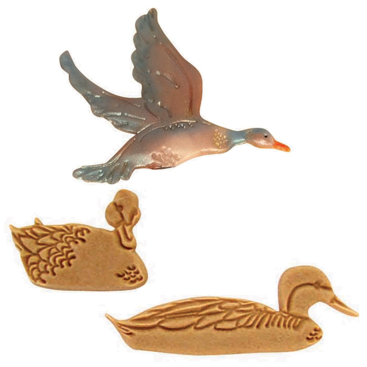 Jem Wild Duck Fondant Cutters, For Cake Decorating, Set Of 4