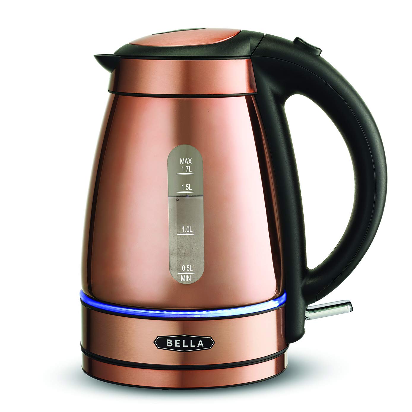 Bella (14753) 1.7 Liter Electric Tea Kettle Copper Chrome