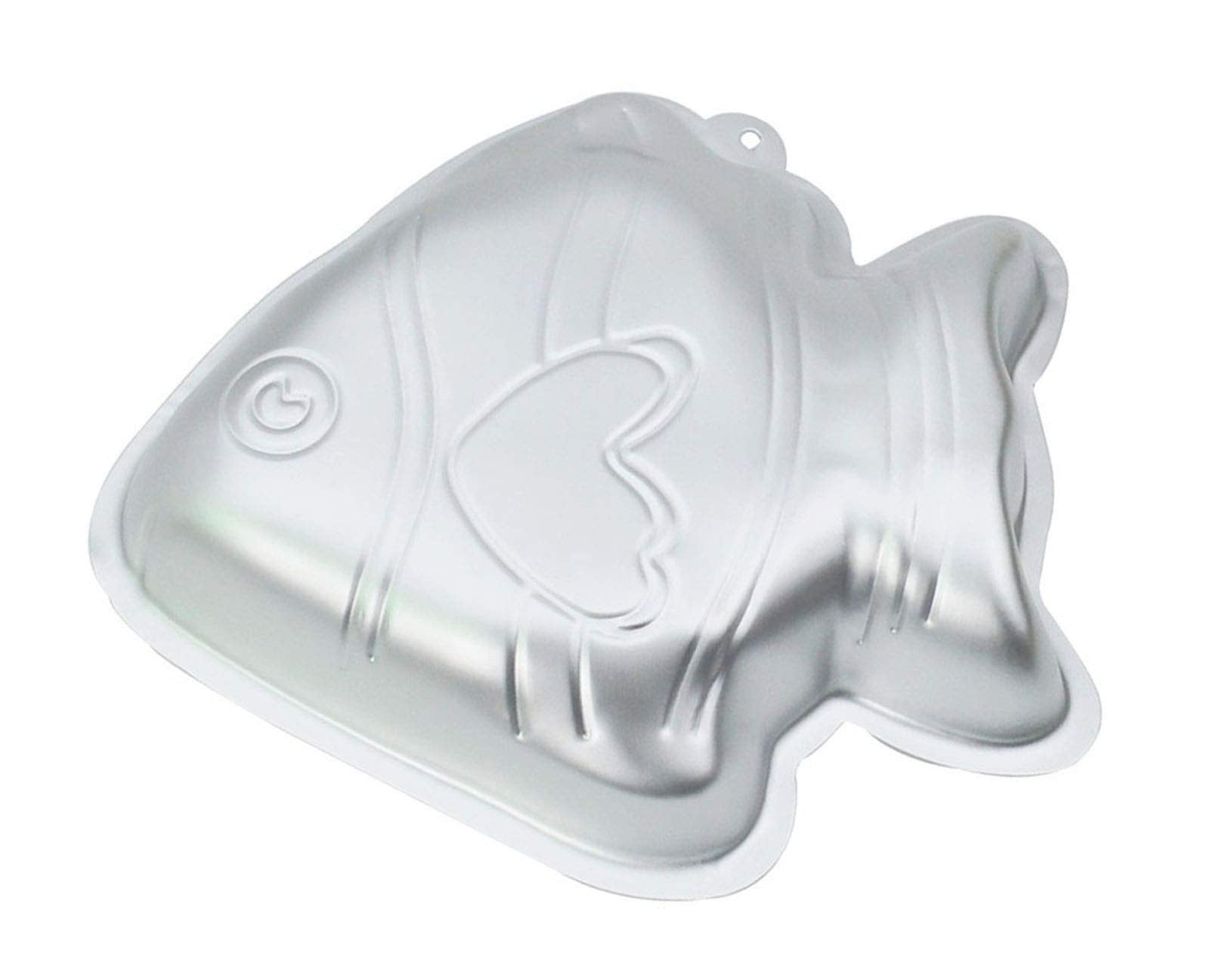 Zdywy 9 Inch Goldfish Fish Shaped Aluminum 3D Baking Mould Cake Mold Tin Birthday Cake Pan - Goldfish