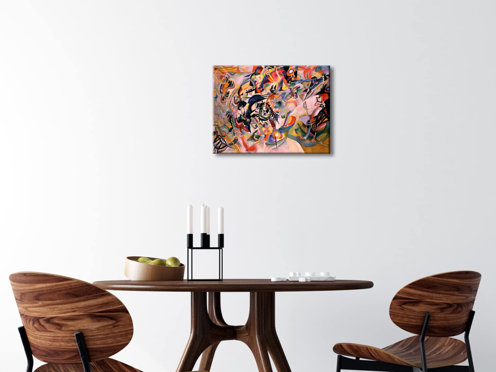 Wieco Art Canvas Prints Composition Vii, 1913 By Wassily Kandinsky Classic Art Reproductions Canvas Wall Art For Home Decoration