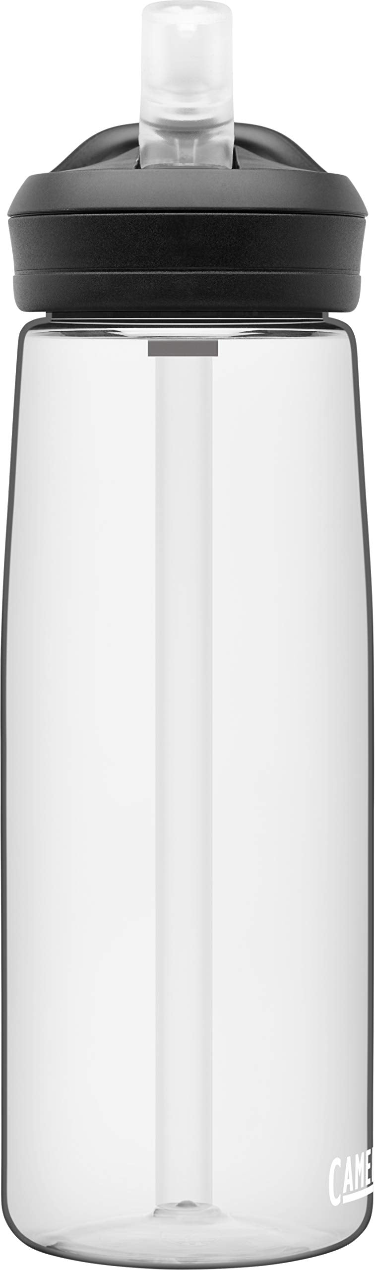 Camelbak Eddy+ Water Bottle With Tritan Renew - Straw Top 25Oz, Clear