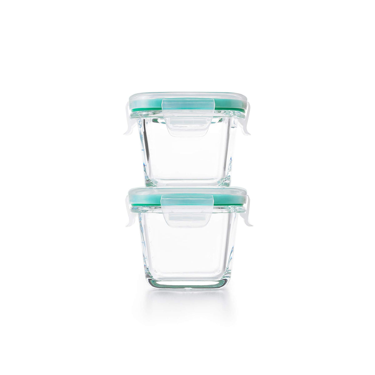 Oxo Good Grips 4-Piece Smart Seal Leakproof Mini Glass Container Set
