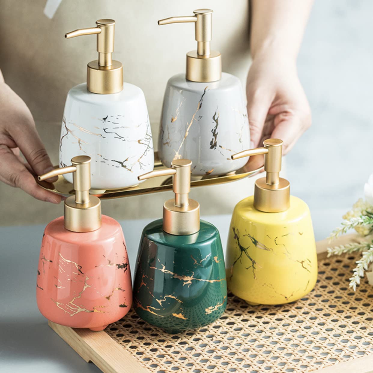 Nestasia Durable Handwash Bottle for Wash Basin | Soap Dispenser for Kitchen | Shampoo Dispenser for Bathroom | Handwash Soap Di