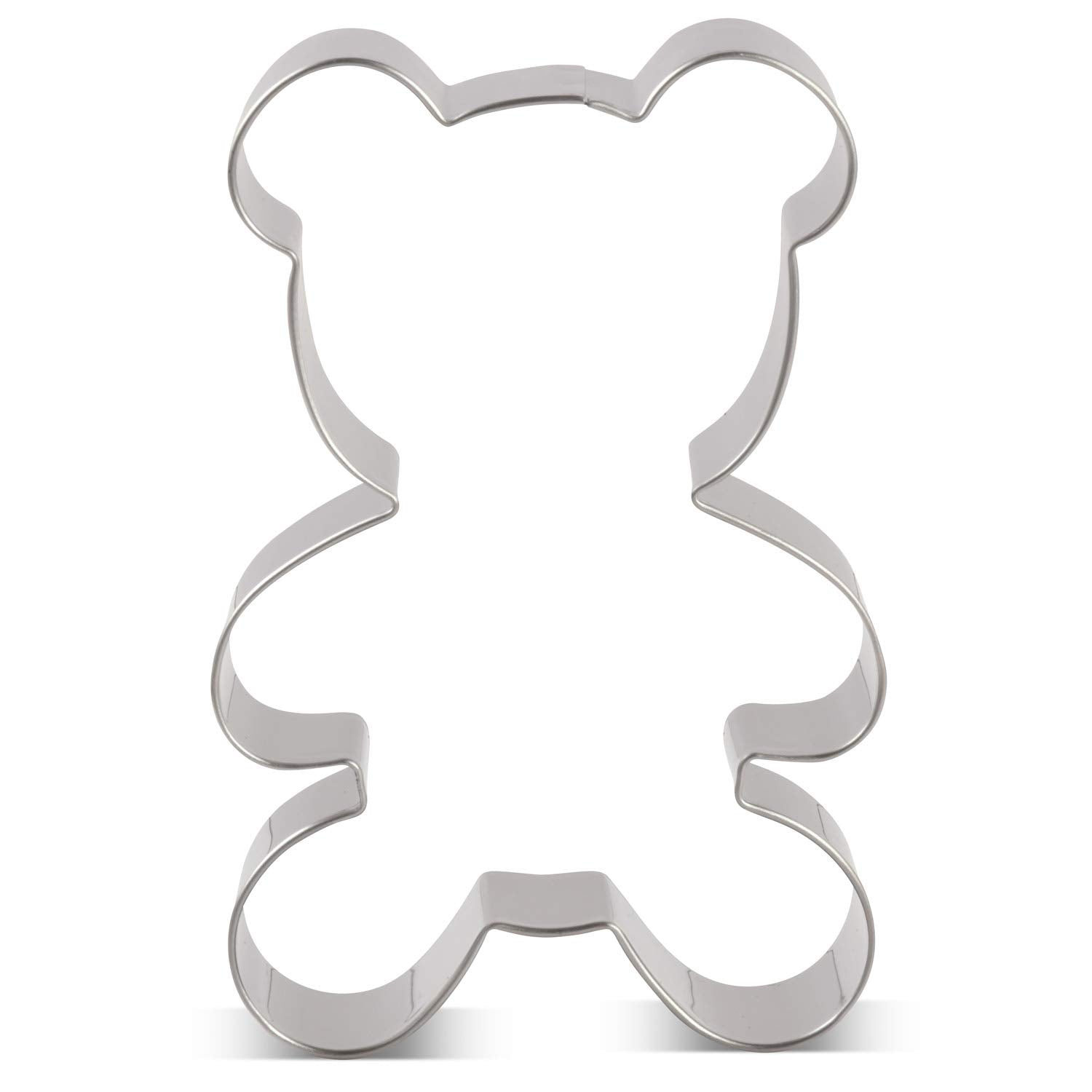 Liliao Teddy Bear Cookie Cutter For Baby Shower - 2.7 X 3.9 Inches - Stainless Steel