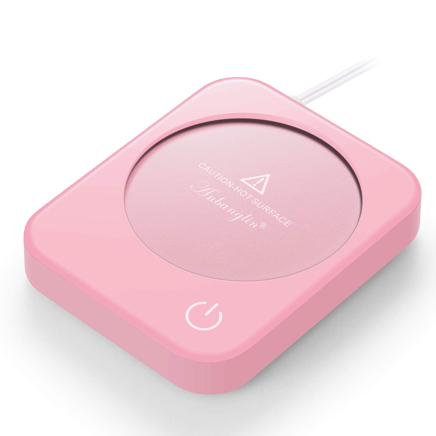 Anbanglin Coffee Mug Warmer, Smart Coffee Warmer For Desk, 3 Temperature Control & Auto Shut Off, Cup Warmer For Candle,Milk,Tea