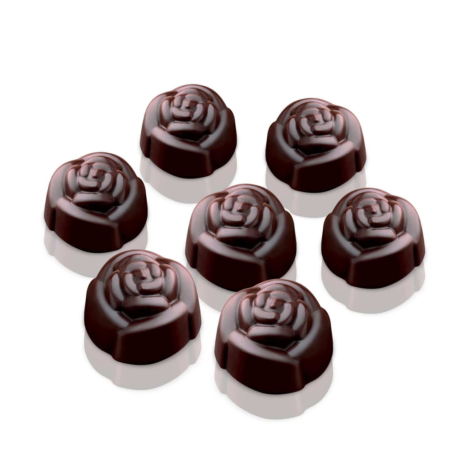 Silikomart Rose Scg13, Brown