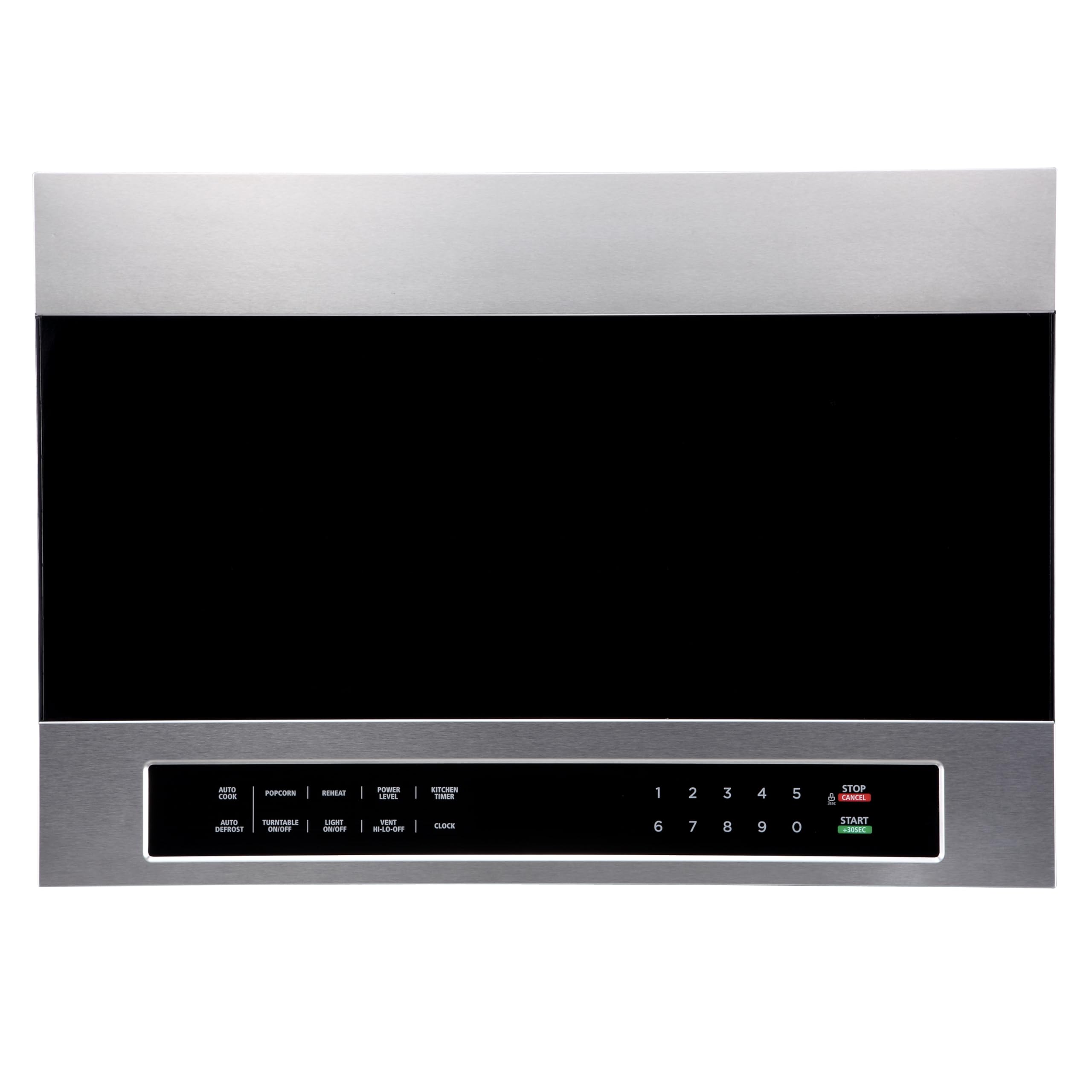 Avanti Motr13D3S Microwave Oven 1000-Watts Over The Range With Auto Defrost, Pre-Set Cooking Modes, Child Safety Lock, Electroni