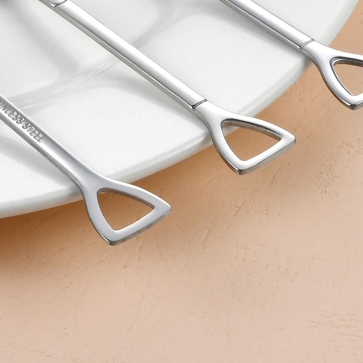 Nmqlx Dessert Fork Set, 8 Pcs 4.7'' Stainless Steel Salad Forks, Cake Fruit Fork Set For Home, Kitchen Or Restaurant