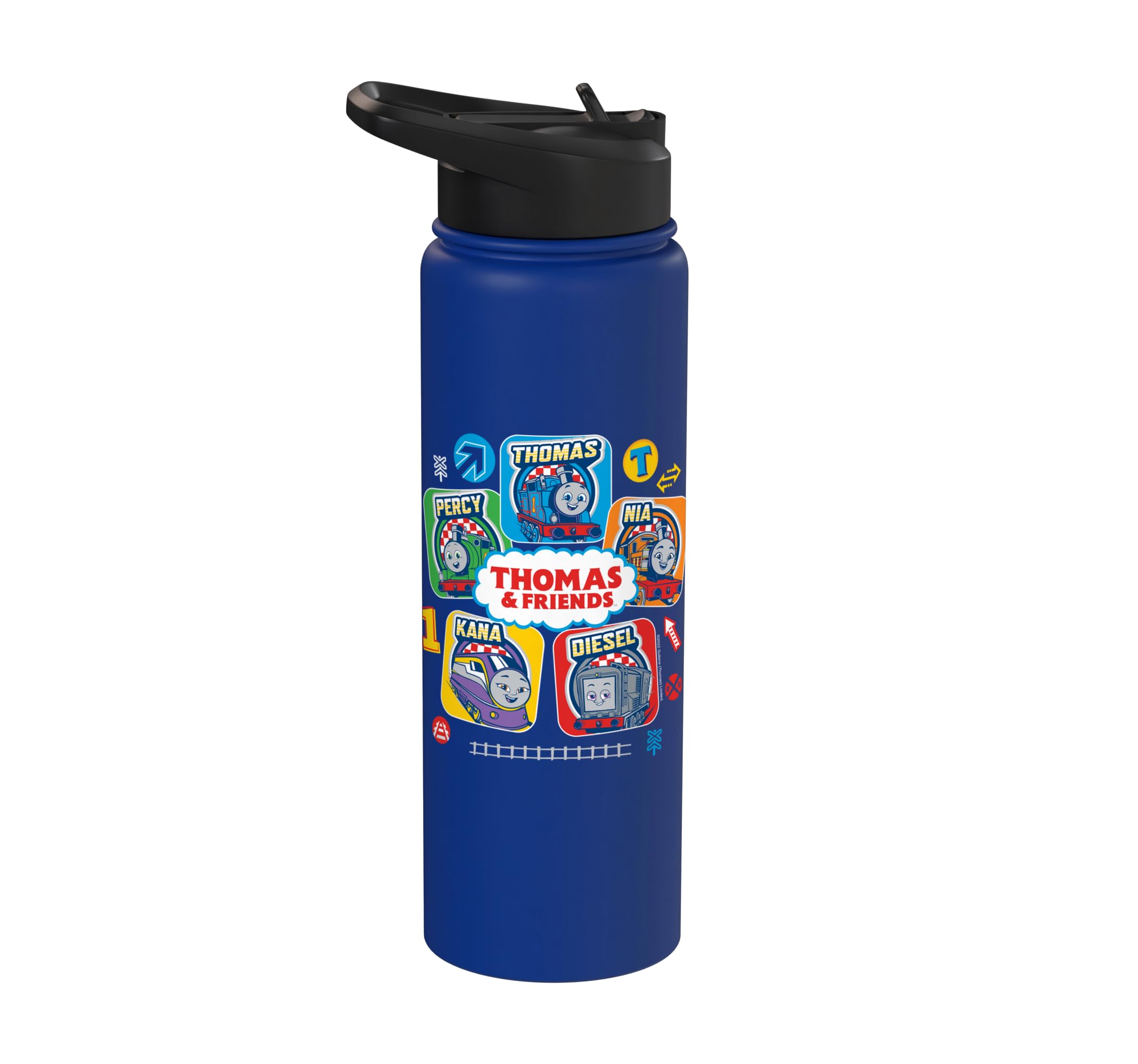 Thomas & FriendsThomas & Friends Grid Stainless Steel Insulated Water Bottle