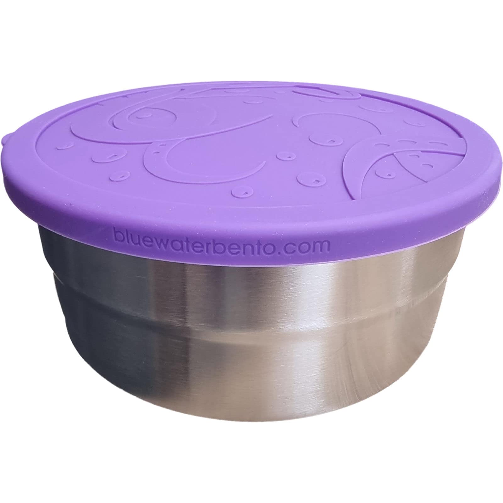 Ecolunchbox Stainless Steel Leak-Proof Large Round Food Container, Jumbo