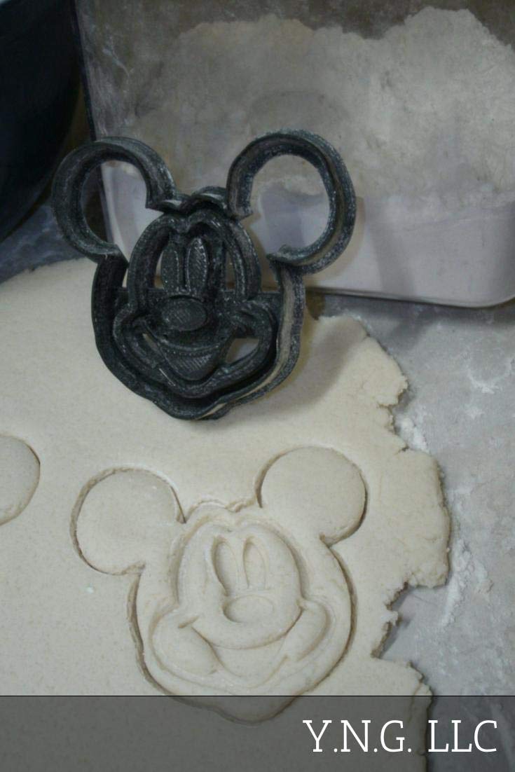 Themed Magical Mouse Face With Details Special Occasion Cookie Cutter Baking Tool Usa Pr758S