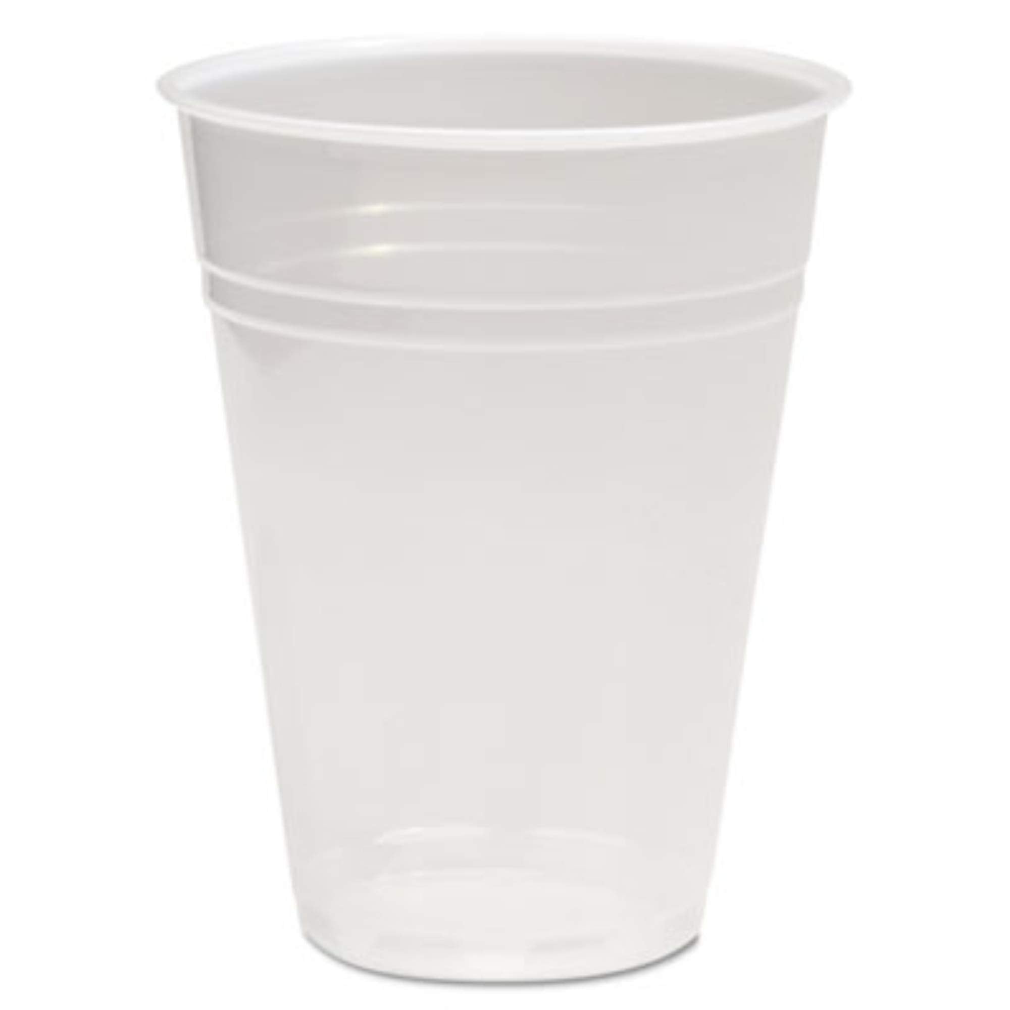 Boardwalk Bwktranscup9Ct 9 Oz. Polypropylene Plastic Cold Cups - Translucent (100 Cups/Sleeve, 25 Sleeves/Carton)