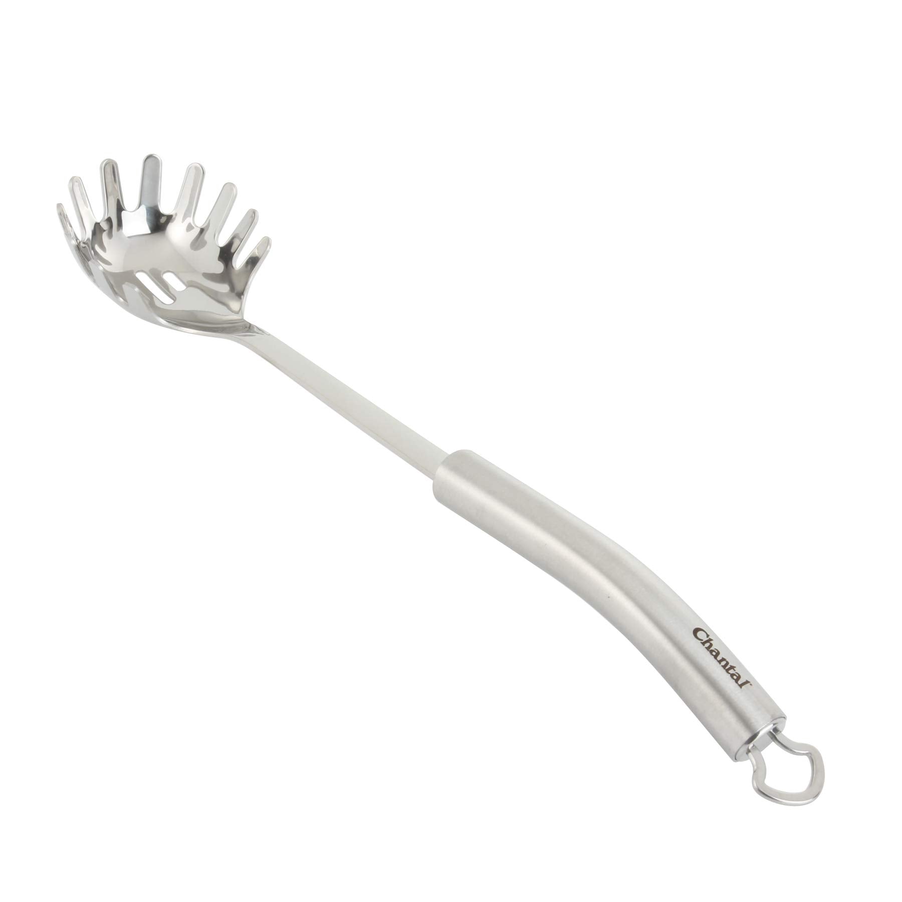 Chantal Spaghetti Fork Utensil, Pasta, 13 Inch, Polished Stainless Steel