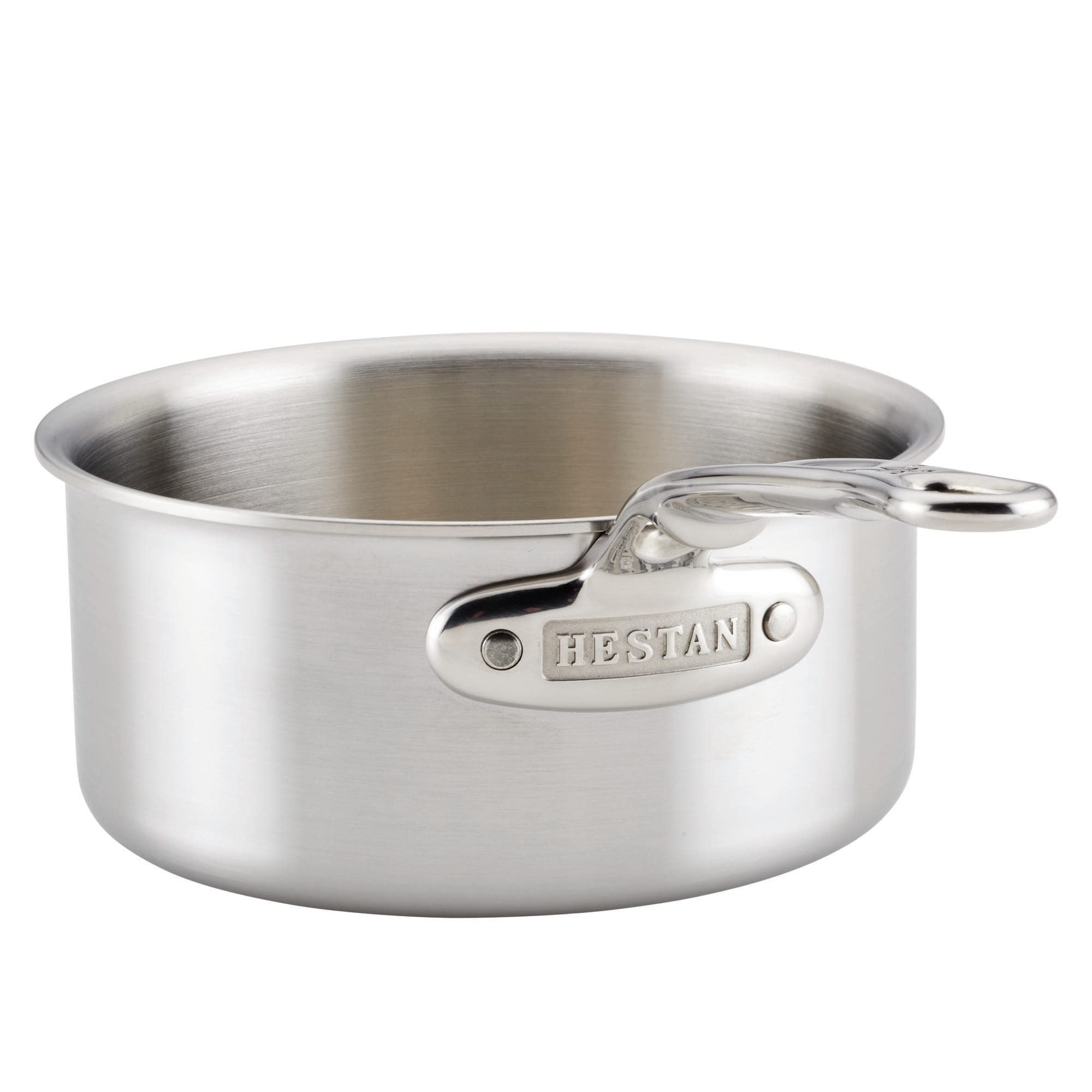 Hestan Thomas Keller Insignia Stainless Steel Sauce Pot, Induction Compatible, 1.5 Quart, Model 31017