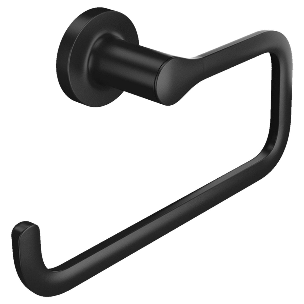 American Standard 7105190.243 Studio S Towel Ring, Matte Black
