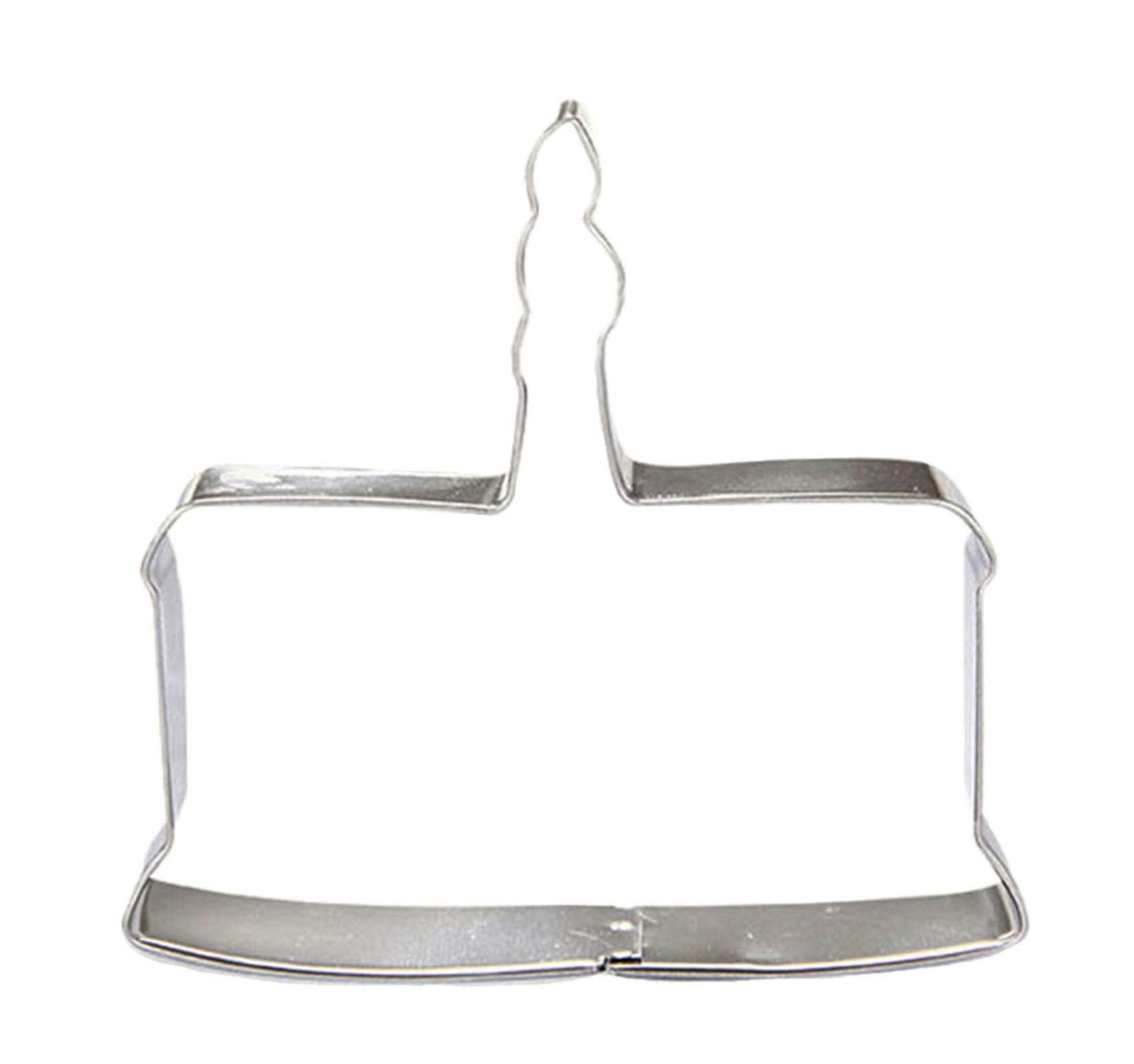 Wjsyshop Cake With Candle Cookie Cutter