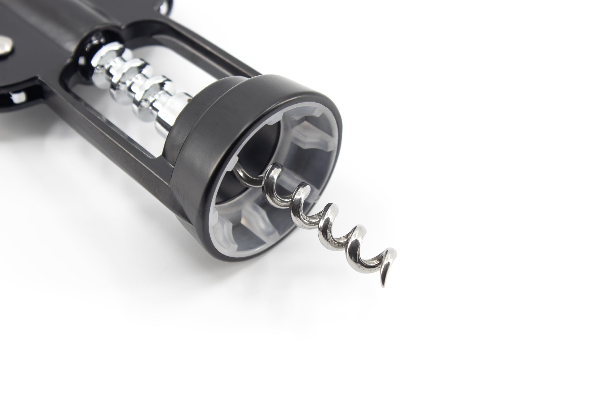 Farberware 5216100 Black/Silver Plastic/Stainless Steel Wing Corkscrew