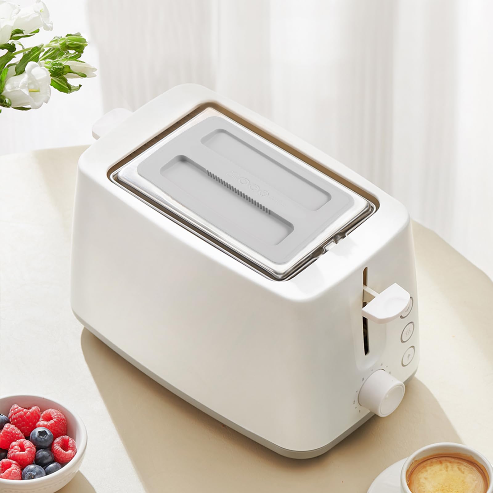 UPKOCH Toaster Lid Silicone 2 Slice Toaster Cover Bread Maker Cover Toaster Appliance Top Protector Bread Machine Dust Cover Sandwich Machine Accessories