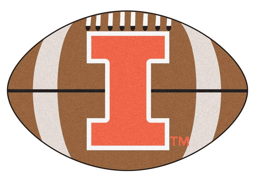 University of Illinois Football Mat/20.5x32.5