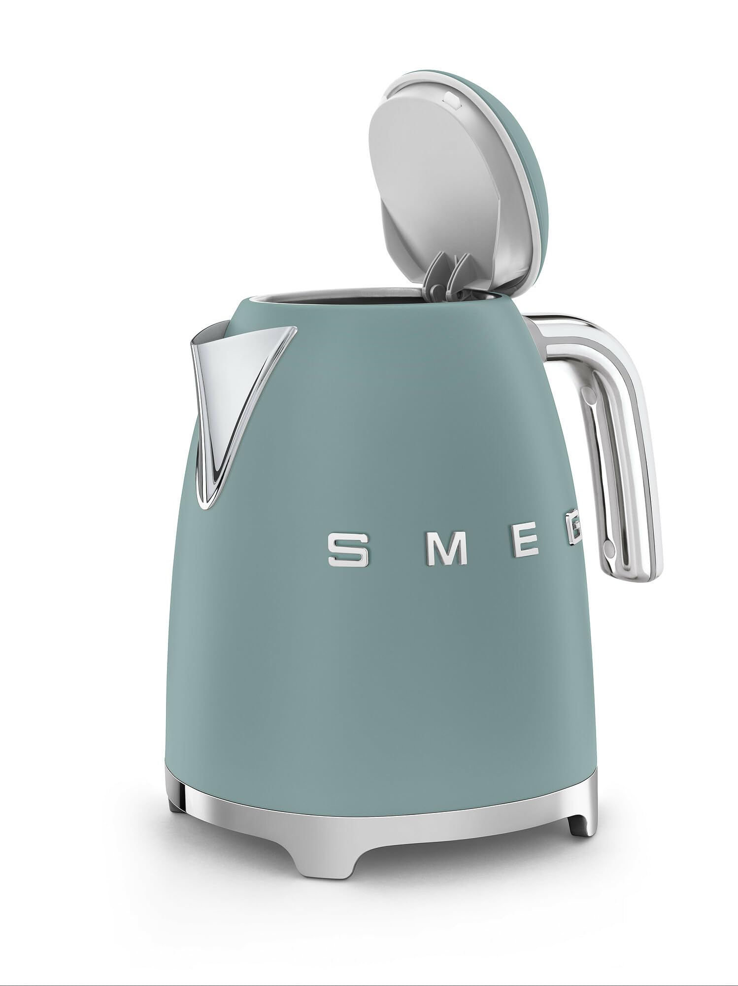 Smeg 50'S Retro Style 7-Cup Electric Water Kettle With Automatic Shutoff, Removable Base, And Water Indicator (Jade)
