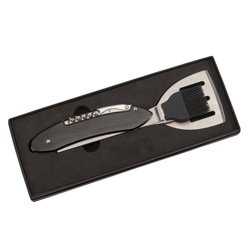 Creative Gifts Folding Bbq Tools With Black Handle