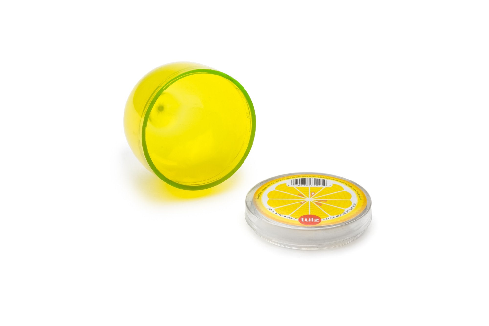 Tulz Lemon Save-A-Half, 3 X 3 X 3 Inches, Yellow
