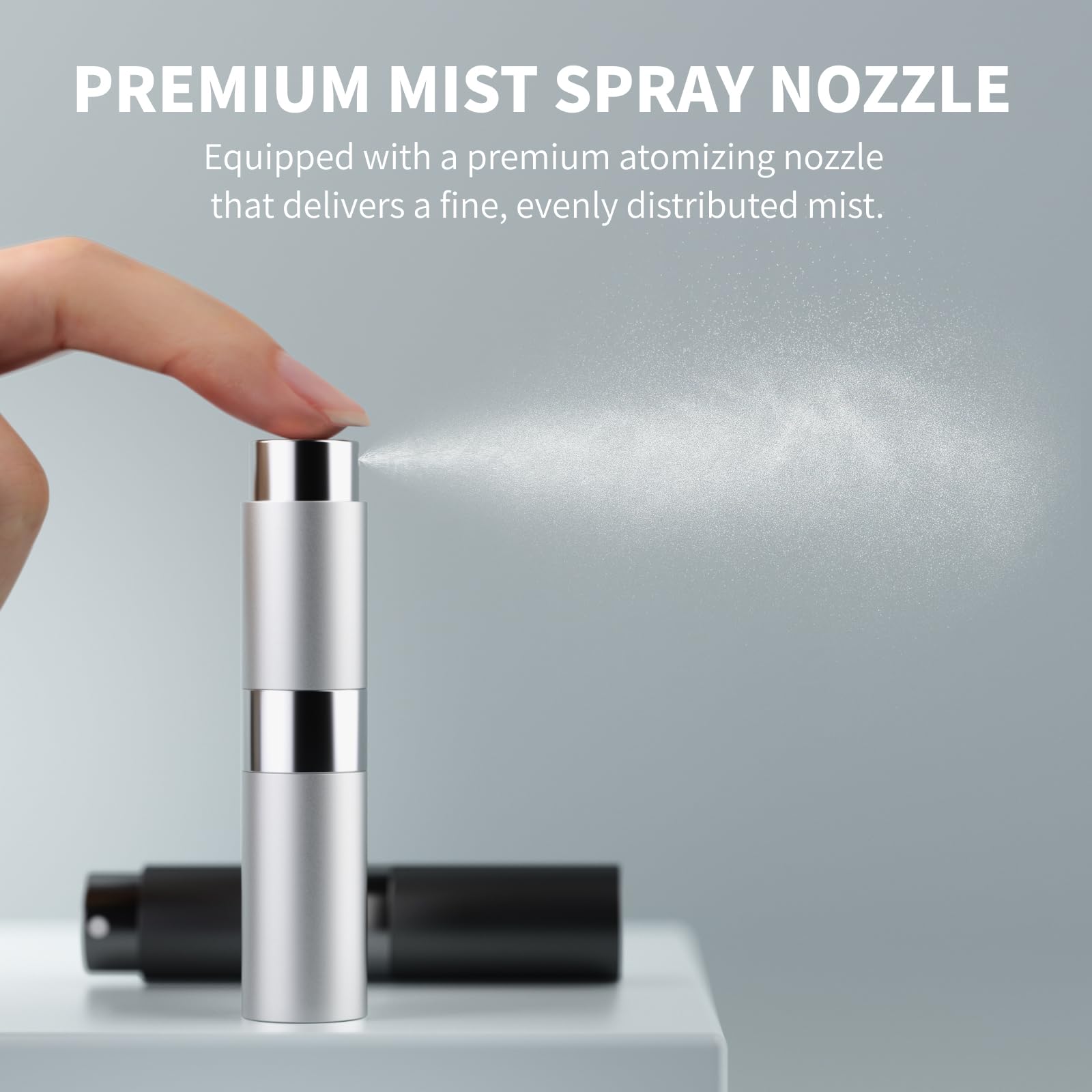 Yikibox 8Ml Travel Perfume Atomizer Bottles Refillable - Mini Perfume Spray Bottles With Leak-Proof Design, Refillable Cologne A