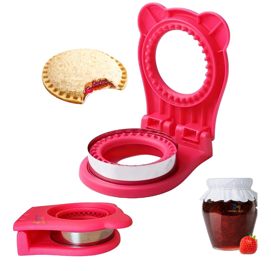 Gradient Mode Sandwich Cutter And Sealer, Sandwich Cutter For Kids, Bread Sandwich Decruster, Uncrustables Sandwich Maker, Diy C