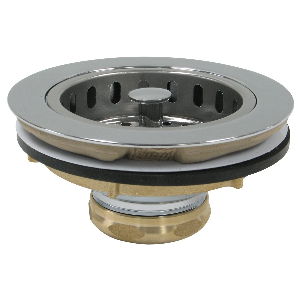 Perfect Putty 59-3200 Kitchen Sink Basket Strainer Assembly with Putty