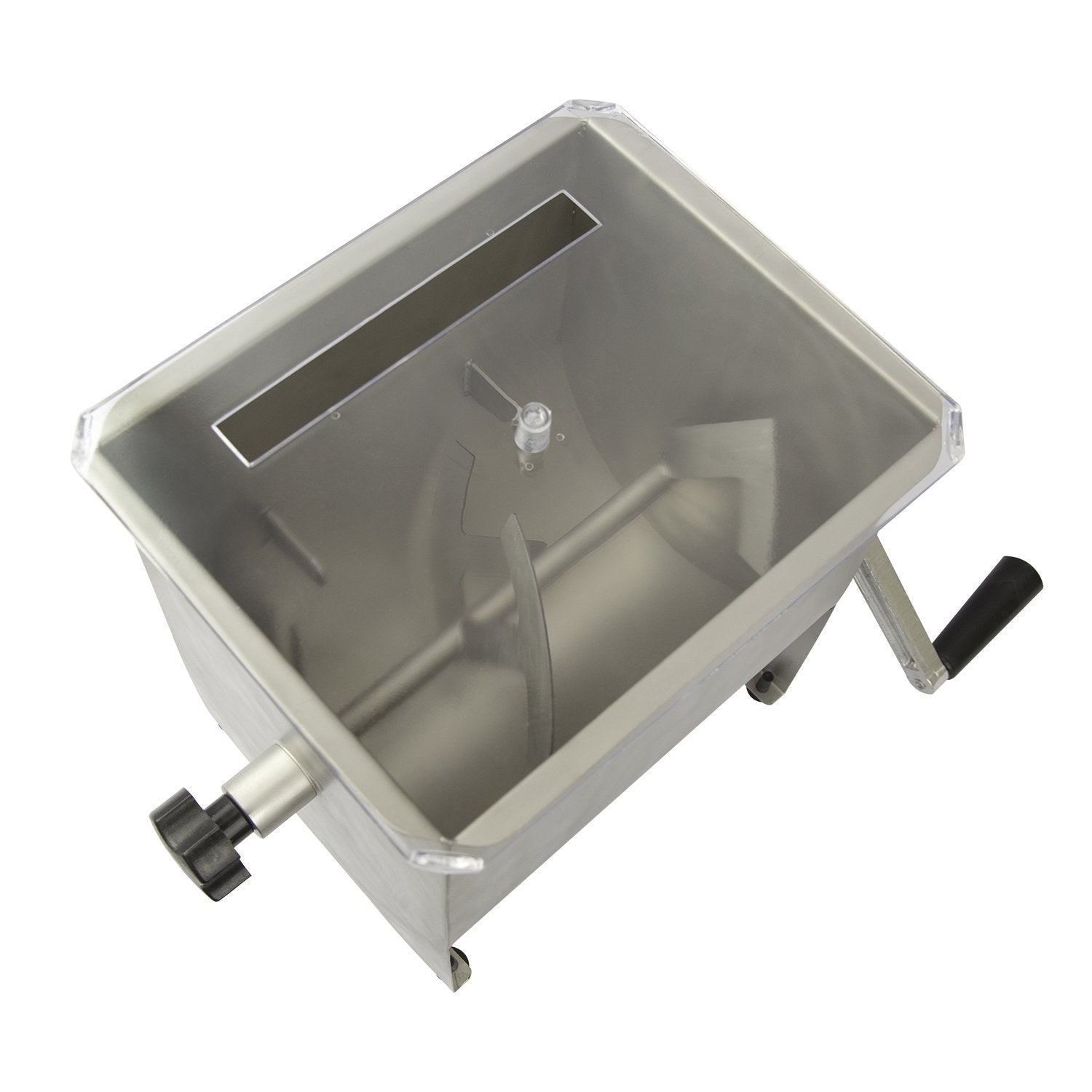 Chard Mm-102, Meat Mixer With Stainless Steel Hopper, 20Lbs , Silver