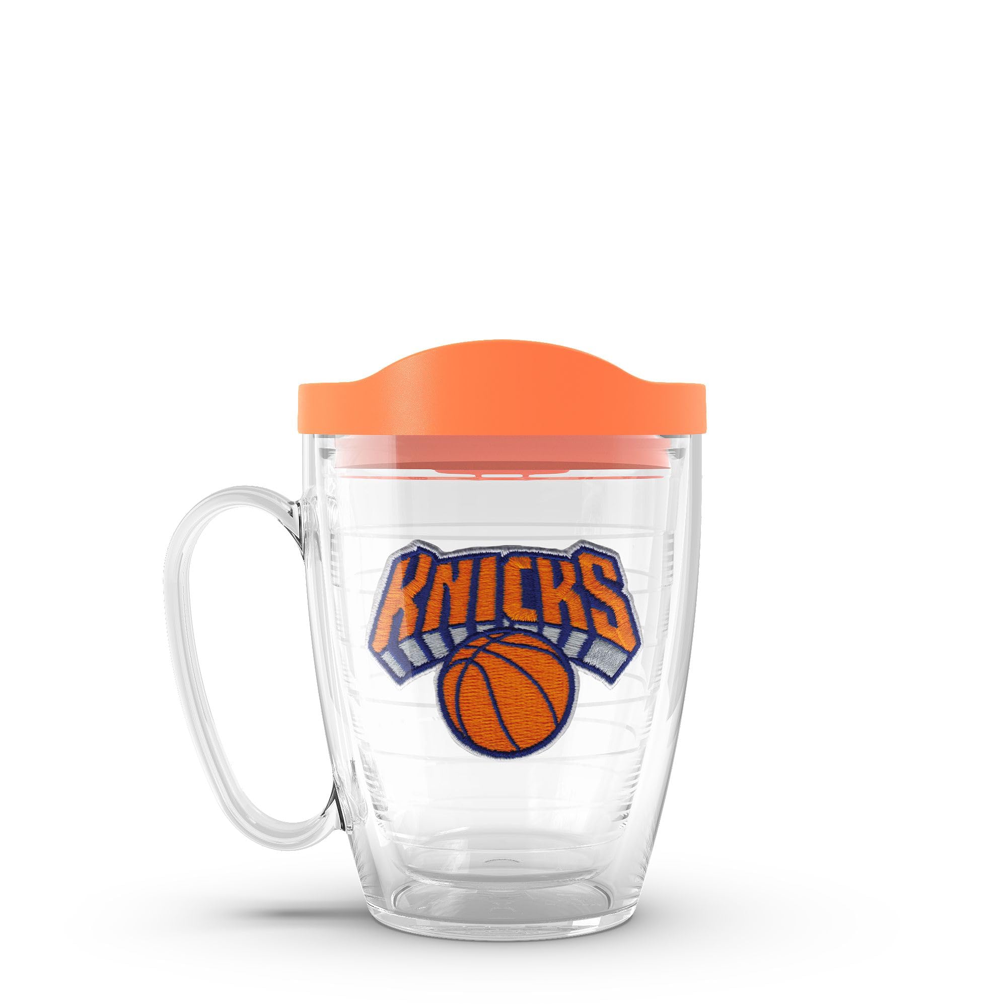 Tervis Made in USA Double Walled NBA New York Knicks Insulated Tumbler Cup Keeps Drinks Cold & Hot, 16oz Mug, Primary Logo