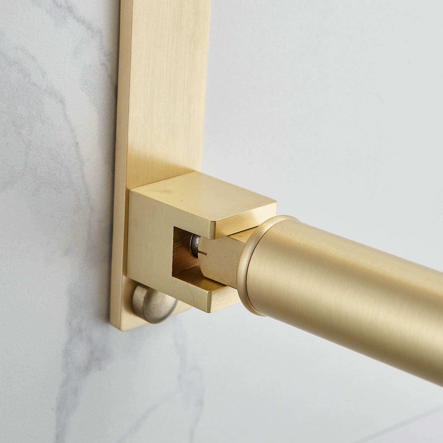 Hiendure Folding Clothes Hanger Gold Brushed Drying Clothes Rack Wall-Mounted Space Saver For Laundry Room Closet, Brass, 12 Inc