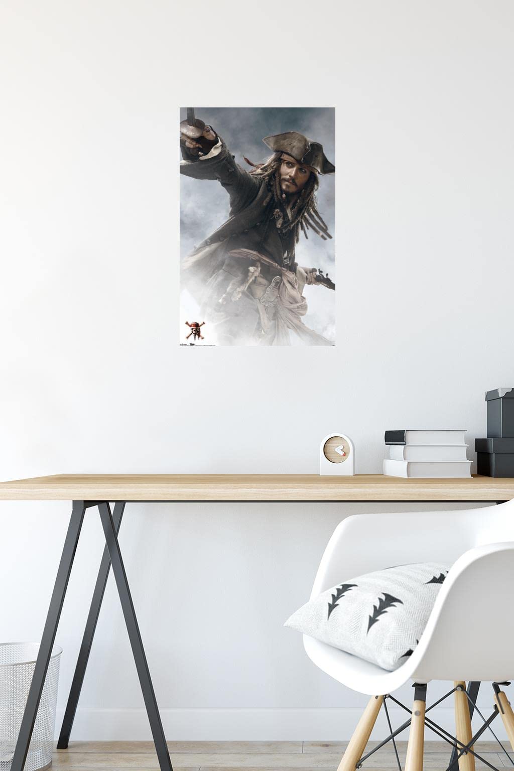 Trends International Disney Pirates Of The Caribbean: At World'S End - Jack Sparrow Wall Poster, 14.725'' X 22.375'', Premium Un
