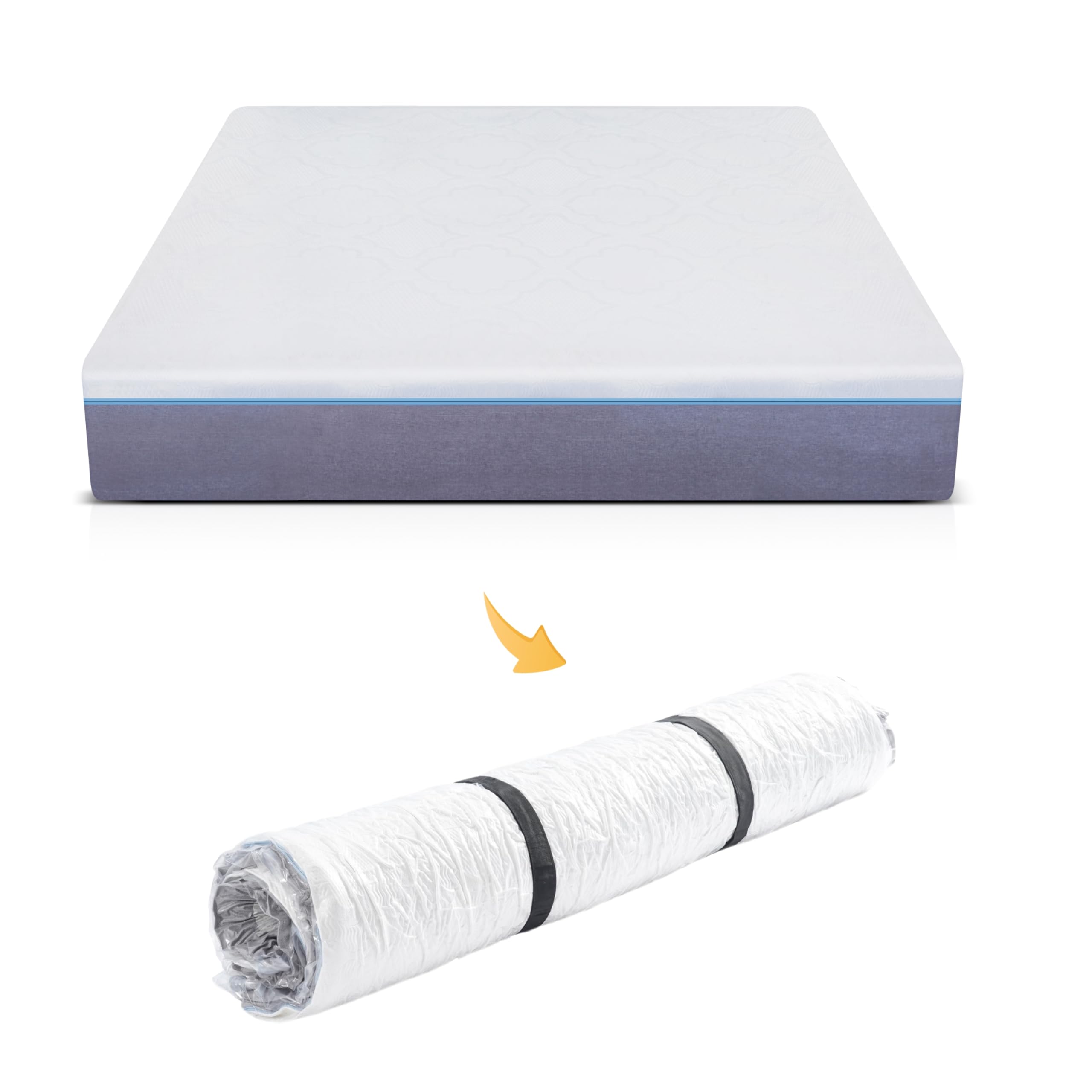 Workkool Vacuum Mattress Bag For Moving, Vacuum Sealed Bags For Mattress Storage, Mattress Compression Bag, Foam And Latex Mattr