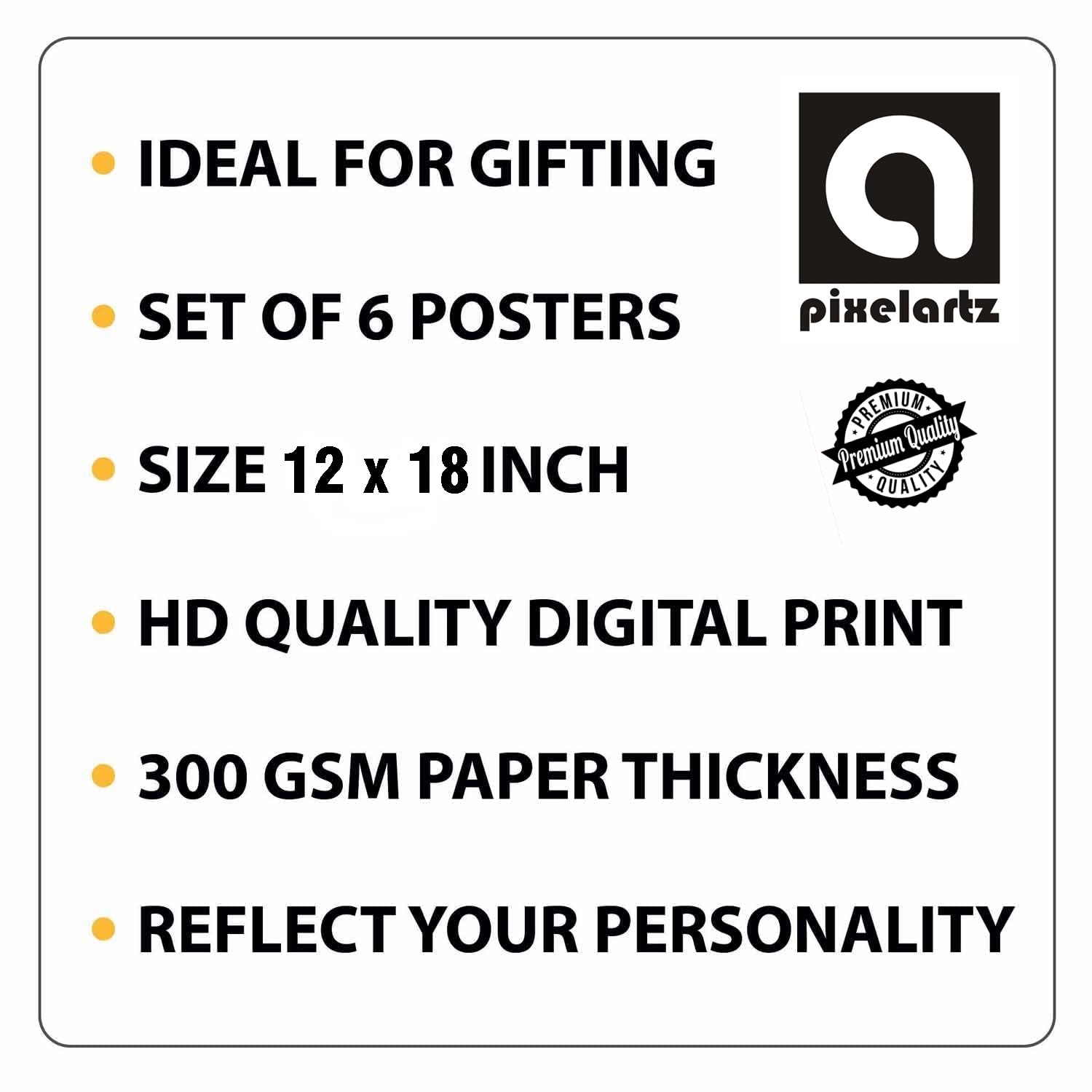 Pixelartz Paper Wall Poster Motivational Workout And Exercises Illustrations Bodybuilding Gym Posters Hd Quality Posters For Hom