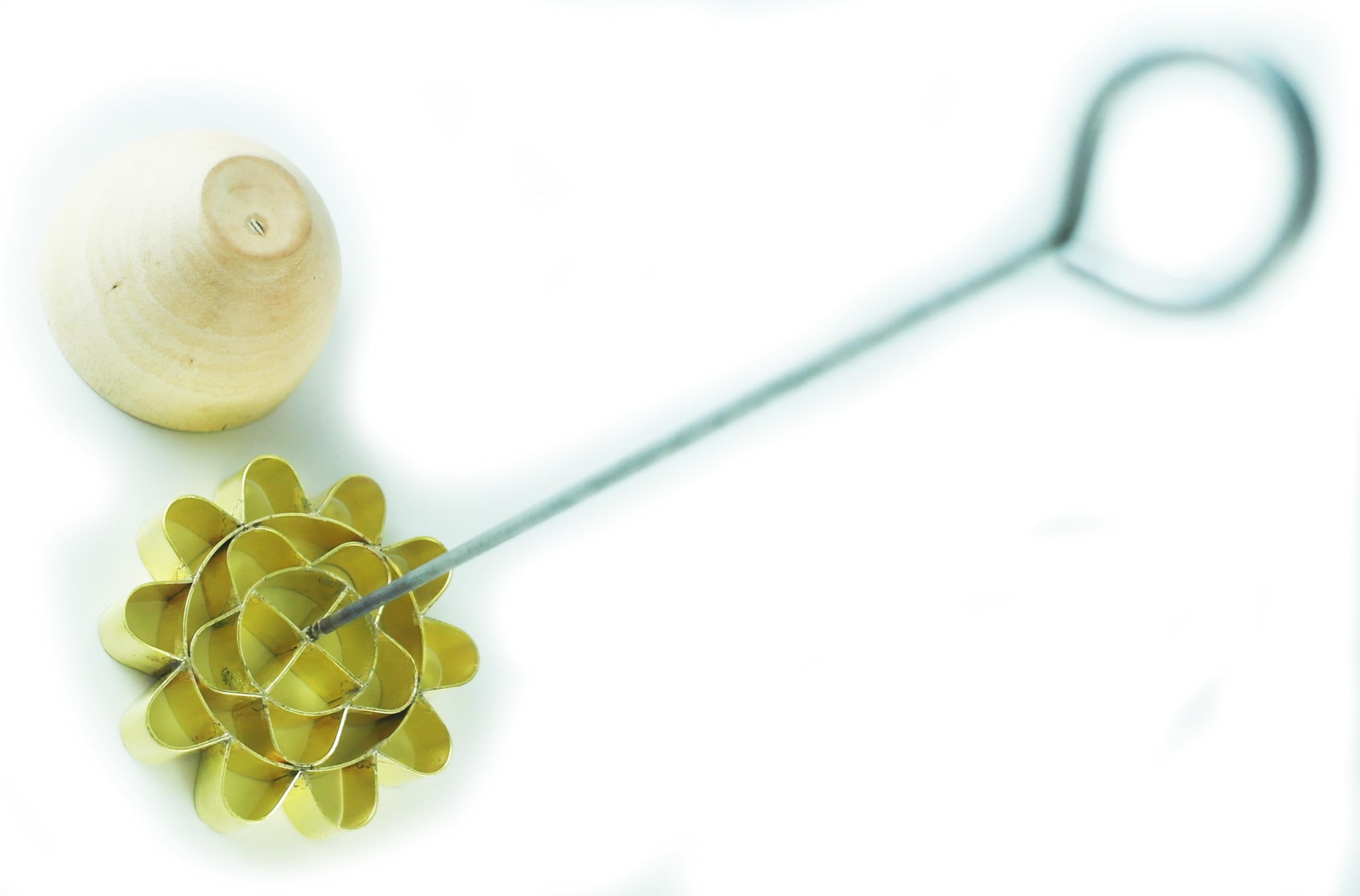 Dok Jok Cookie Bouquet Sunflower 3.0 Inch Diameter Crispy Biscuit Mould Brass Blossom Lotus Flowers Shaped Mold Maker