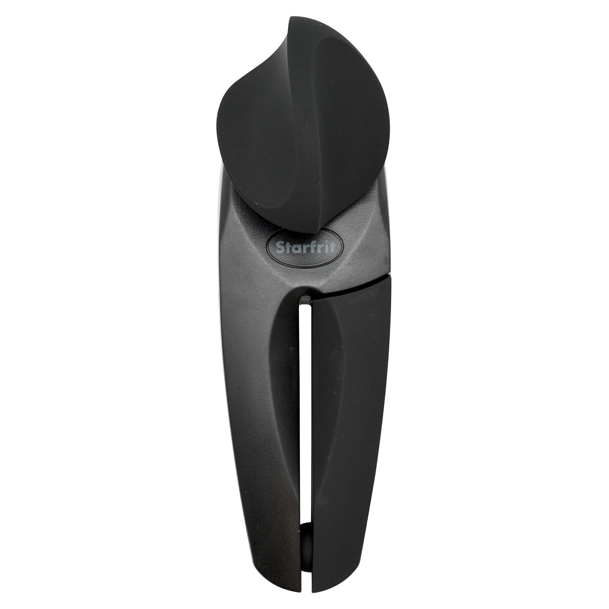 Starfrit MightiCan Can Opener - Safe - Holds Lid and Leaves No Sharp Edges on Lid - 3 year warranty - Comfort Grip - Heavy Duty 