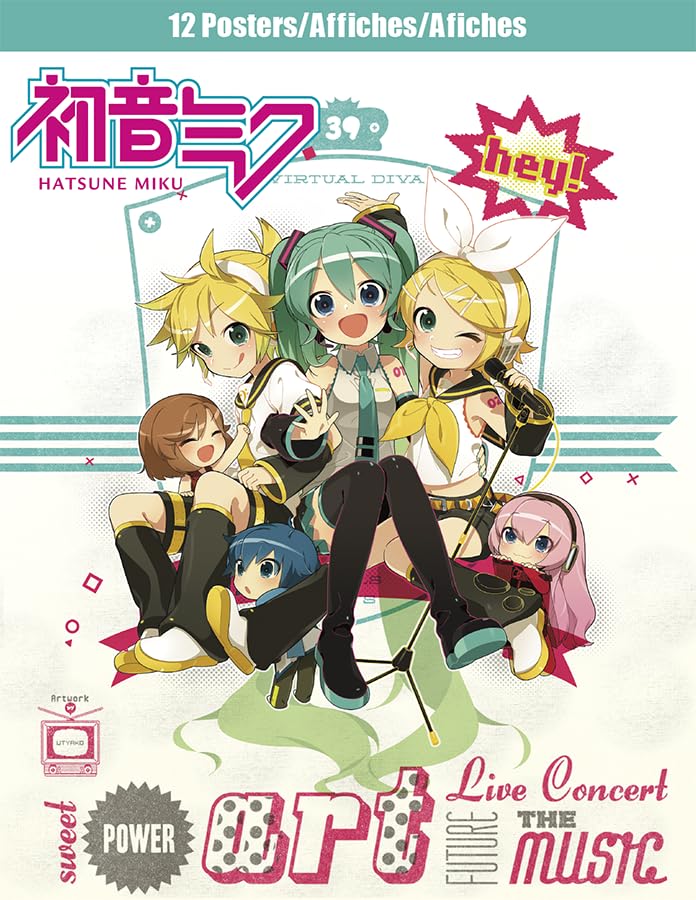 Trends International Hatsune Miku Poster Book