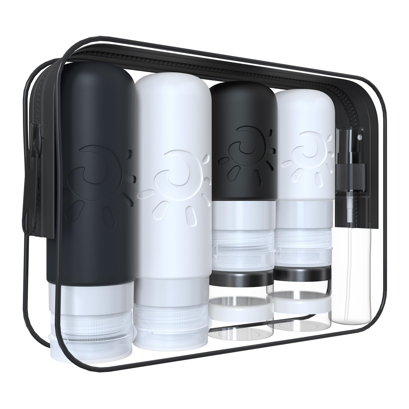 Zafit 18 Pack Travel Bottles For Toiletries, Tsa Approved Silicone Travel Containers Leak Proof Refillable Travel Accessories Fo