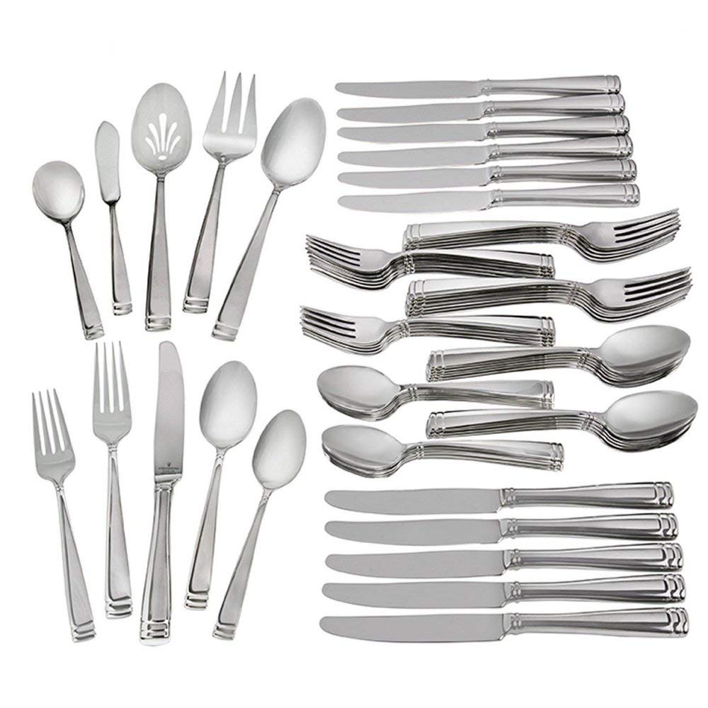 Waterford Conover 18/10 Stainless Steel 65-Piece Set, Service For 12