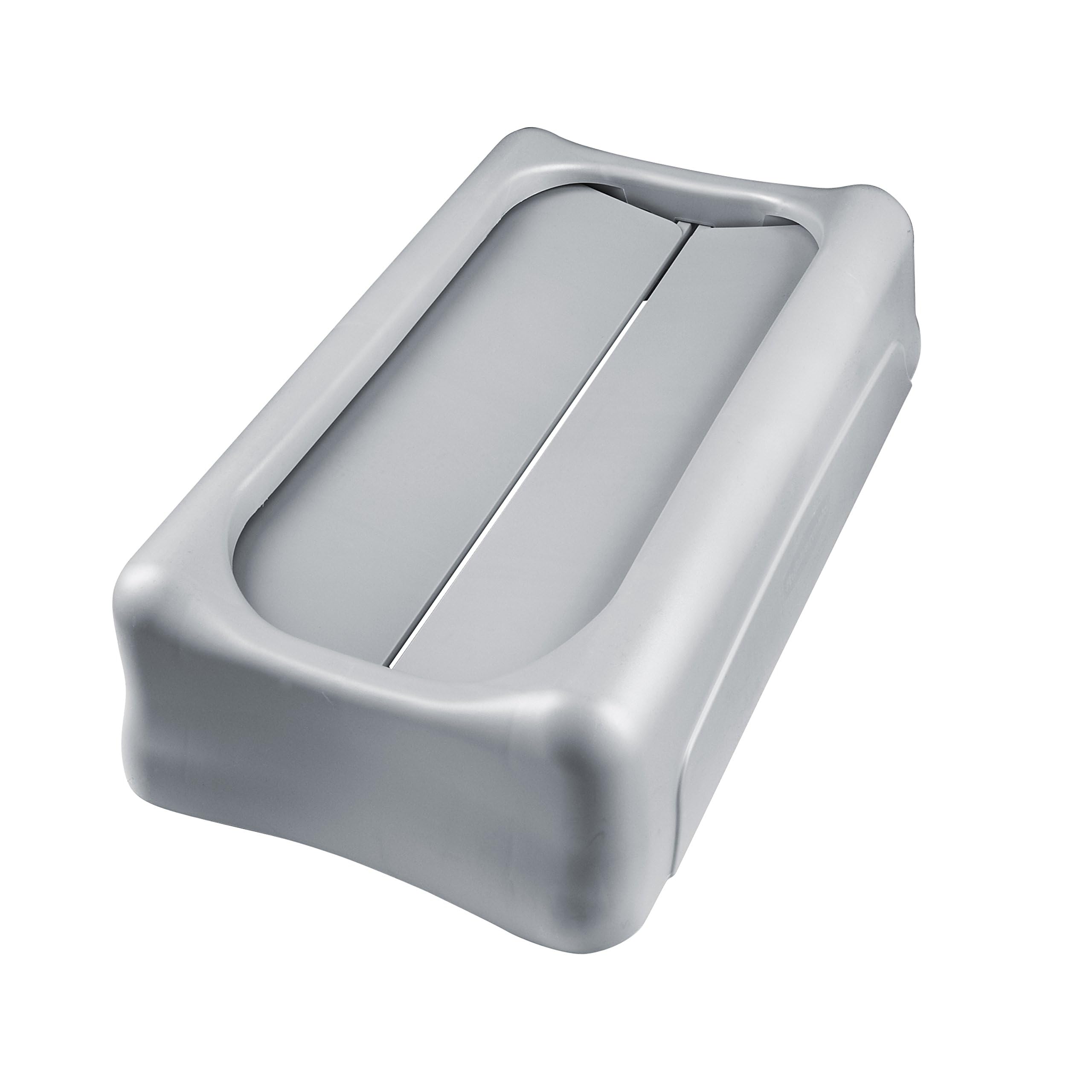 Rubbermaid Commercial Rcp 2673-60 Gra Rcp267360Gy Swing Lid For Slim Jim Waste Container, Gray