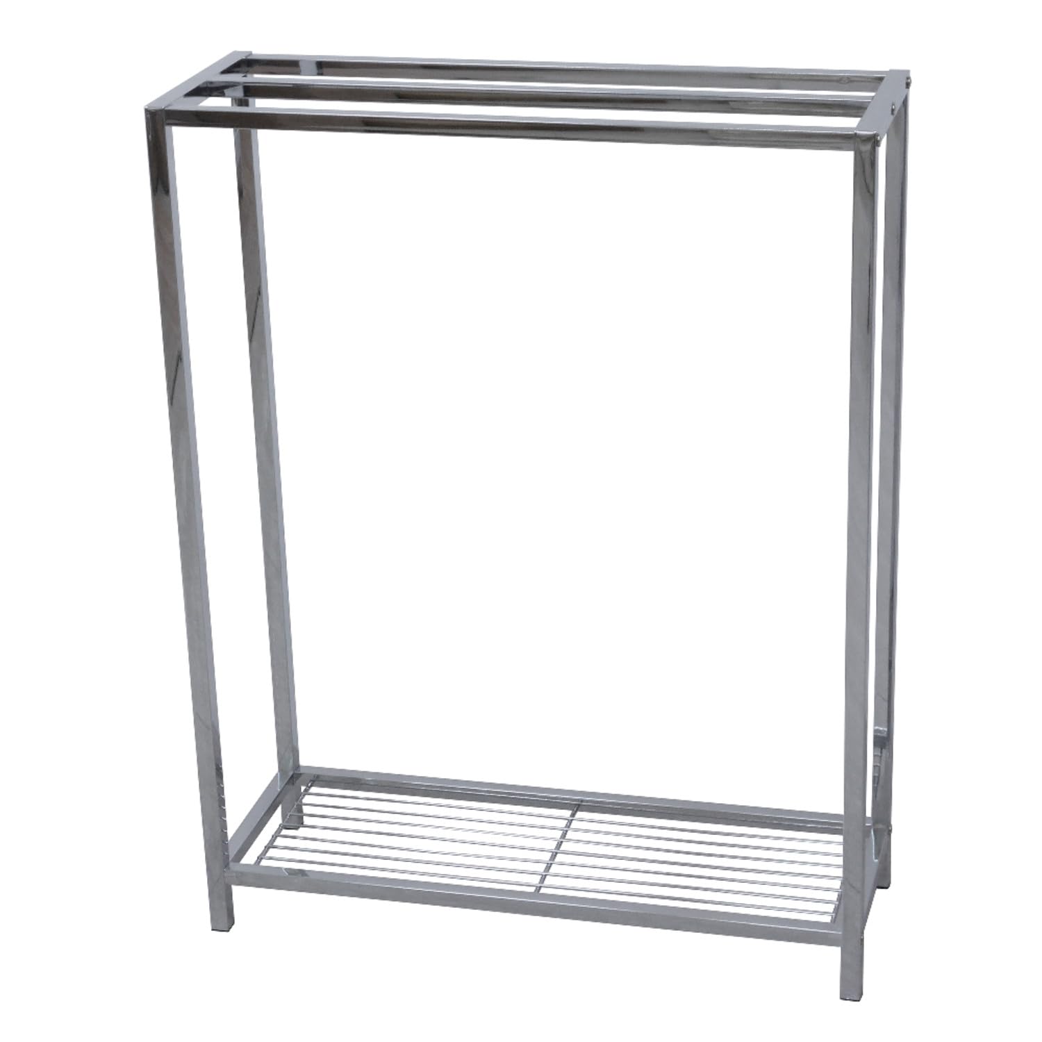 Kingston Brass Scc8351 Edenscape Freestanding Towel-Rack, Polished Chrome 24.63 X 8.88 X 31.75