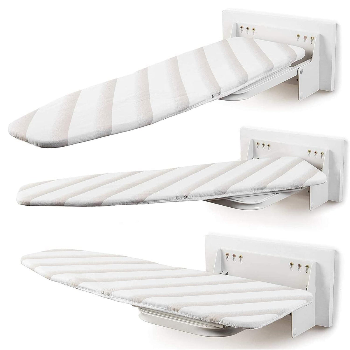 Uyoyous Heavy Duty Ironing Board 37''X13'' Extreme Stability Wall Mount Ironing Board Professional Space Saving Folding Ironing