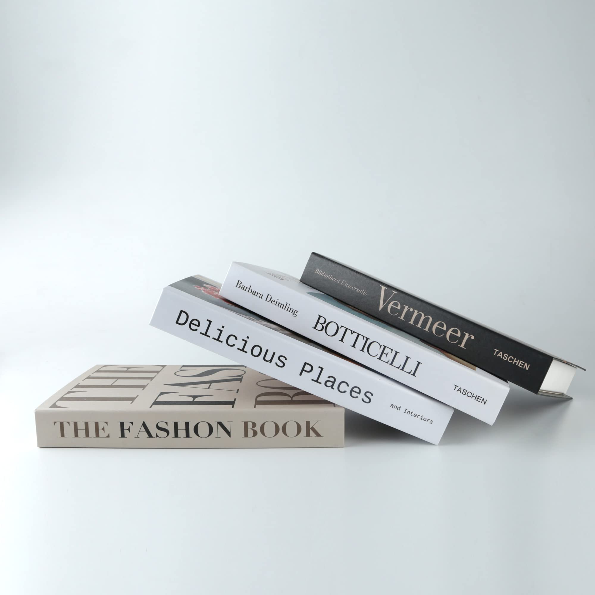 PTShadow 4 Pcs Decorative Books for Home dAcor Black and whiteshelf Decor Accents Library dAcor for Home Sweet Stacked Books